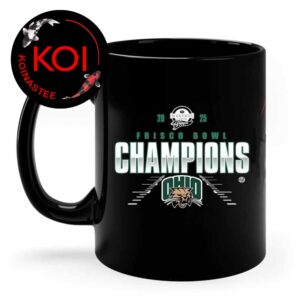 Ohio Bobcats 2025 Frisco Bowl Champions Ceramic Mug Cup
