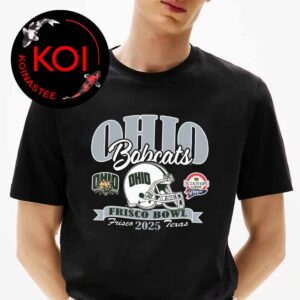 Ohio Bobcats 2025 Frisco Bowl Champions Classic T-Shirt