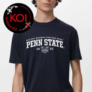 Penn State Nittany Lions Football 2025 Bad Boy Mowers Pinstripe Bowl Unisex T-Shirt