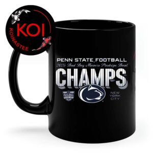 Penn State Nittany Lions Football 2025 Champions Bad Boy Mowers Pinstripe Bowl Logo Ceramic Mug Cup