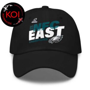 Philadelphia Eagles 2025 NFC East Division Champions Conquer Classic Hat Cap Snapback