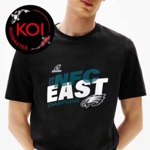 Philadelphia Eagles 2025 NFC East Division Champions Conquer Unisex T-Shirt