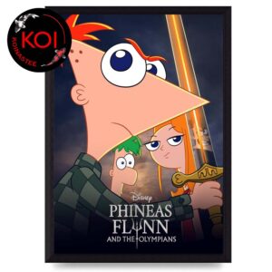 Phineas And Ferb Phineas Flynn And The Olympians Percy Jackson Home Decor Poster Canvas