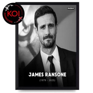 RIP James Ransone Dies At 46 1979 2025 Thank You For Memories Home Decor Poster Canvas