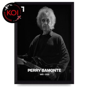 RIP Perry Bamonte The Cure Guitarist Home Decor Poster Canvas