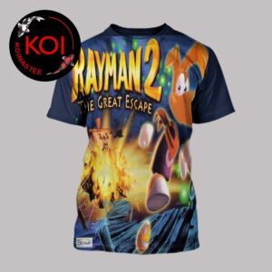 Rayman 2 The Great Escape Nintendo Game Cover All Over Print T-Shirt