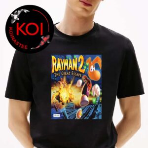 Rayman 2 The Great Escape Nintendo Game Cover Unisex T-Shirt