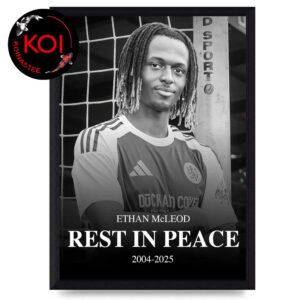 Rip Ethan McLeod Macclesfield Death 2004 2025 Home Decor Poster Canvas