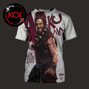 Roman Reigns Joe Street Fighter 2026 Movie All Over Print T-Shirt