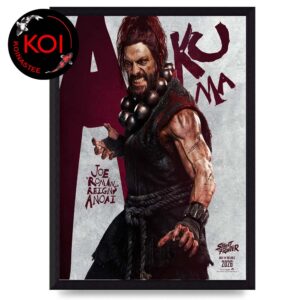 Roman Reigns Joe Street Fighter 2026 Movie Home Decor Poster Canvas