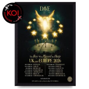 Santan Dave 2026 Tour Dates UK European Home Decor Poster Canvas