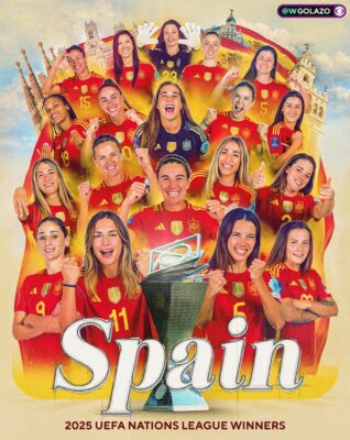 Spain Beat Germany to Retain Women’s Nations League Champions 2025