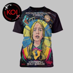 Stranger Things 5 Chapter Two The Vanishing Of Holly Wheeler All Over Print T-Shirt