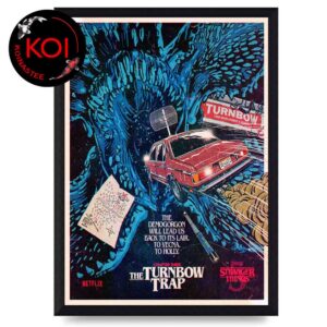 Stranger Things 5 The Turnbow Trap Chapter Three Home Decor Poster Canvas