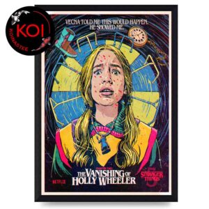 Stranger Things 5 The Vanishing Of Holly Wheeler Chapter Two Home Decor Poster Canvas