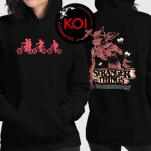 Stranger Things Demogorgon Two Sided Hoodie T-Shirt