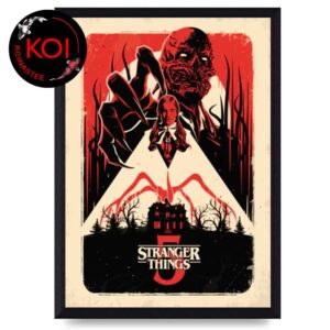 Stranger Things Season 5 Vecna Home Decor Poster Canvas