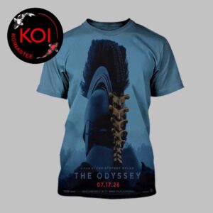 The Odyssey 2026 Movie Film By Christopher Nolan All Over Print T-Shirt