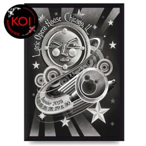 The Smashing Pumpkins Chicago IL 2025 A Night Of Mellon Collie And The Infinite Sadness 30th Anniversary Home Decor Poster Canvas