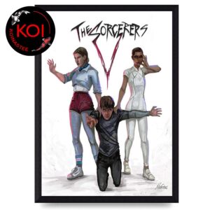 The Sorcerers Eleven Will And Kali Stranger Things Home Decor Poster Canvas