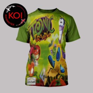 Tonic Trouble Nintendo Game Cover All Over Print T-Shirt