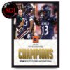 UTSA Roadrunners Football 2025 Champions First Responder Bowl Home Decor Poster Canvas
