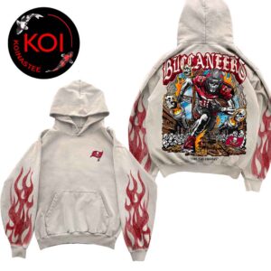 Warren Lotas x Tampa Bay Buccaneers All Over Print Hoodie