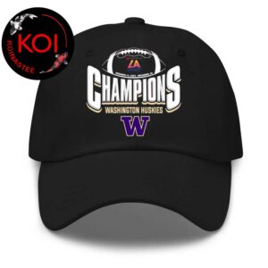 Washington Huskies Football Champions 2025 Bucked Up LA Bowl Hosted By Gronk Classic Hat Cap Snapback