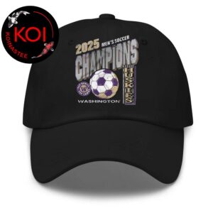 Washington Huskies Mens Soccer 2025 NCAA National Champions Classic Hat Cap Snapback