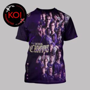 Washington Men’s Soccer 2025 National Champions Big 10 All Over Print T Shirt