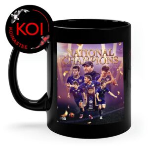 Washington Men’s Soccer 2025 National Champions Ceramic Mug Cup