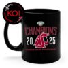 NC State Wolfpack Football 2025 Champions Union Home Mortgage Gasparilla Bowl Logo Ceramic Mug Cup