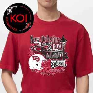 Western Kentucky Hilltoppers Football 2025 New Orleans Bowl Mask Unisex T-Shirt