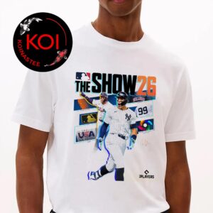 Aaron Judge MLB The Show Cover 2026 Unisex T-Shirt