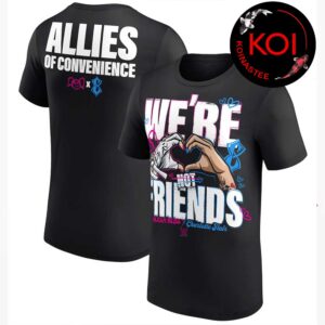 Alexa Bliss And Charlotte Flair Allies Of Convenience Two Sided T-Shirt