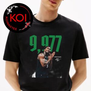 Anthony Edwards 10000 Career Point Signed Unisex T-Shirt