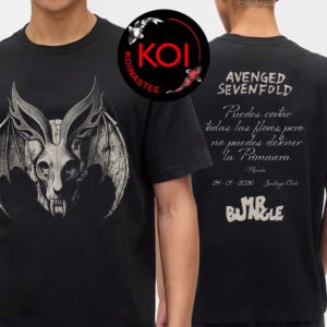 Avenged Sevenfold Mr Bungle Santiago Chile 2026 Two Sided T-Shirt
