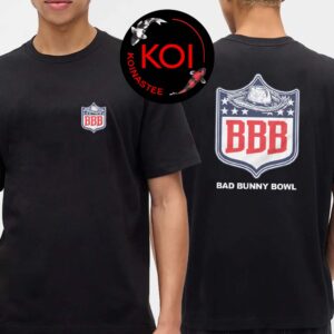 Bad Bunny Bowl Super Bowl LX 2025 Two Sided T-Shirt