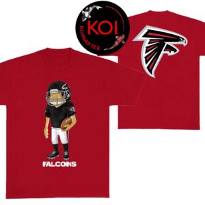 Bad Bunny x Atlanta Falcons Concho NFL 2025 2026 Season Two Sided T-Shirt