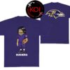 Bad Bunny x Baltimore Ravens Concho NFL 2025 2026 Season Two Sided Hoodie
