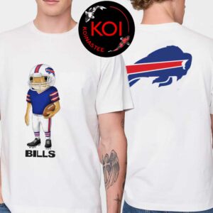 Bad Bunny x Buffalo Bills Concho NFL 2025 2026 Season Two Sided T-Shirt