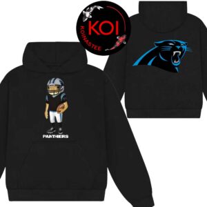 Bad Bunny x Carolina Panthers Concho NFL 2025 2026 Season Two Sided Hoodie