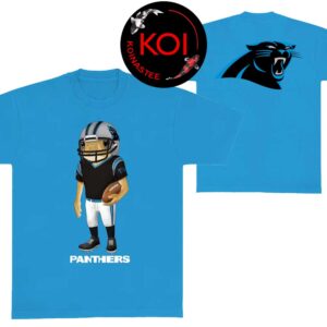 Bad Bunny x Carolina Panthers Concho NFL 2025 2026 Season Two Sided T-Shirt