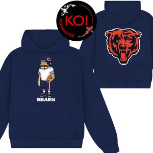 Bad Bunny x Chicago Bears Concho NFL 2025 2026 Season Two Sided Hoodie