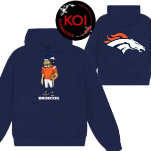 Bad Bunny x Denver Broncos Concho NFL 2025 2026 Season Two Sided Hoodie