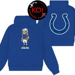 Bad Bunny x Indianapolis Colts Concho NFL 2025 2026 Season Two Sided Hoodie