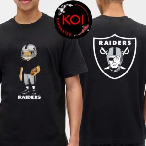 Bad Bunny x Las Vegas Raiders Concho NFL 2025 2026 Season Two Sided T-Shirt