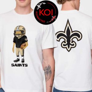Bad Bunny x New Orleans Saints Concho NFL 2025 2026 Season Two Sided T-Shirt