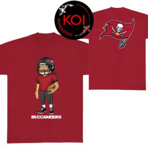 Bad Bunny x Tampa Bay Buccaneers Concho NFL 2025 2026 Season Two Sided T-Shirt