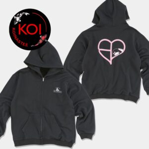 Black Pink x My Melody Black Two Sided Zip Hoodie